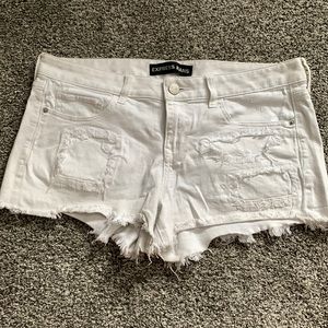 White Express Shorts